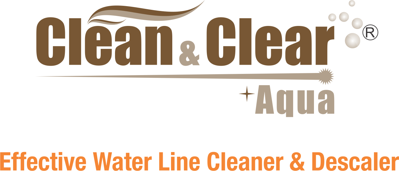Clean & Clear Aqua Effective water line cleaner and descaler logo