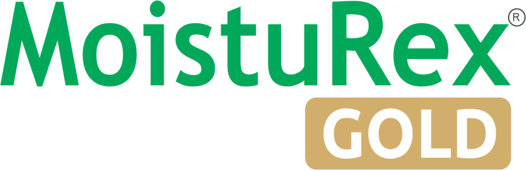 MoistuRex Gold Logo