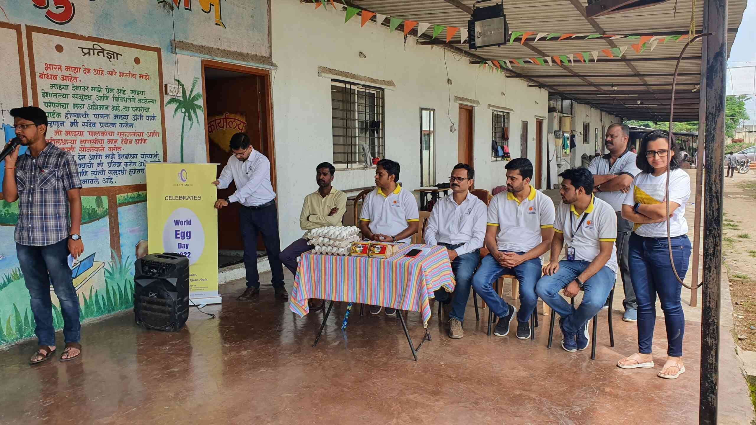 world egg day celebration by Optima Life